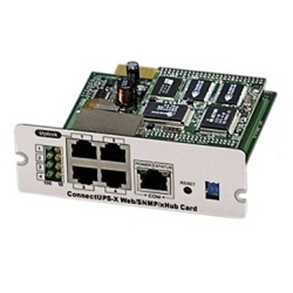 Imagem de PLACA DE REDE CONNECT UPS-X WEB/SNMP CARD XSLOT FOR 9340/9370/9125/5125